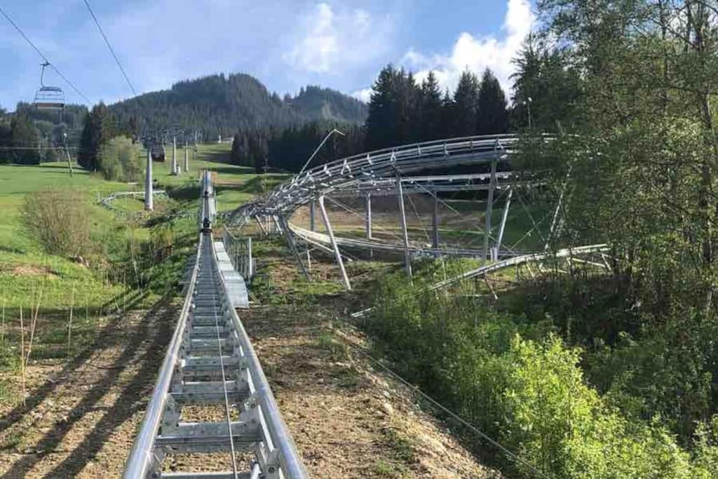 Exklusives Apartment Mit Schwimmbad Im Allgaeu Oy-Mittelberg Exteriör bild
